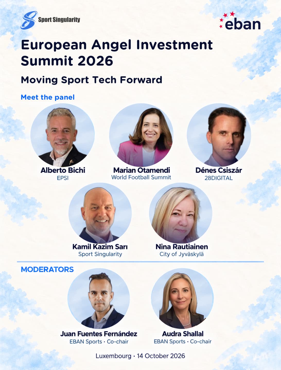 Sport Singularity at the European Angel Investment Summit 2026