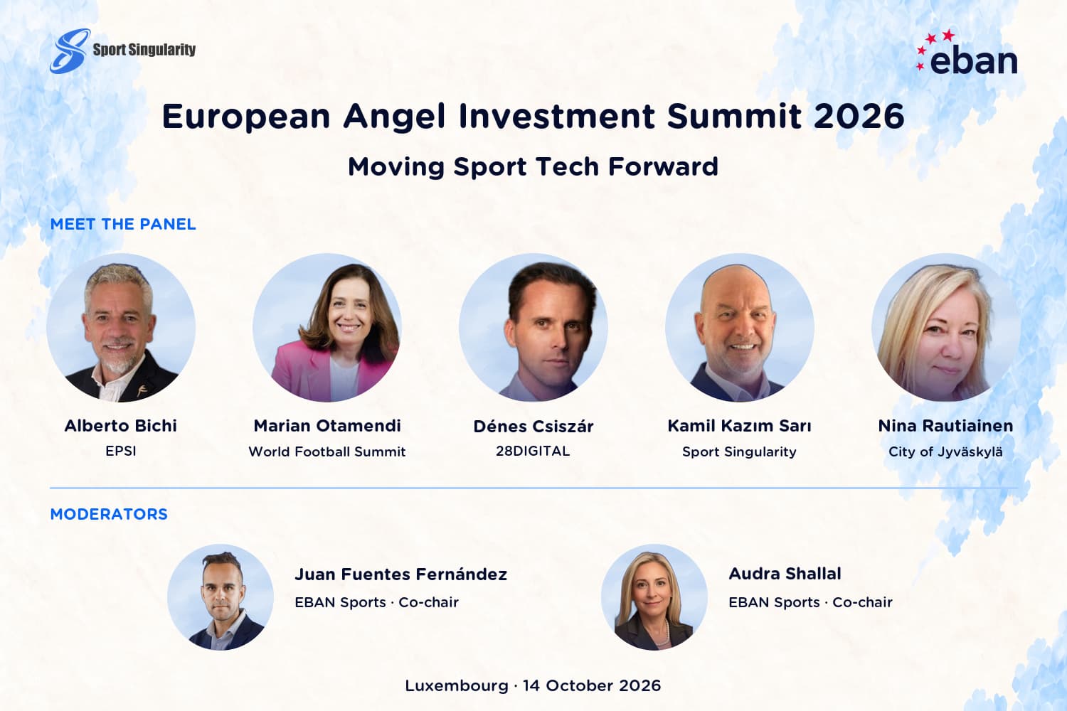 Sport Singularity at the European Angel Investment Summit 2026